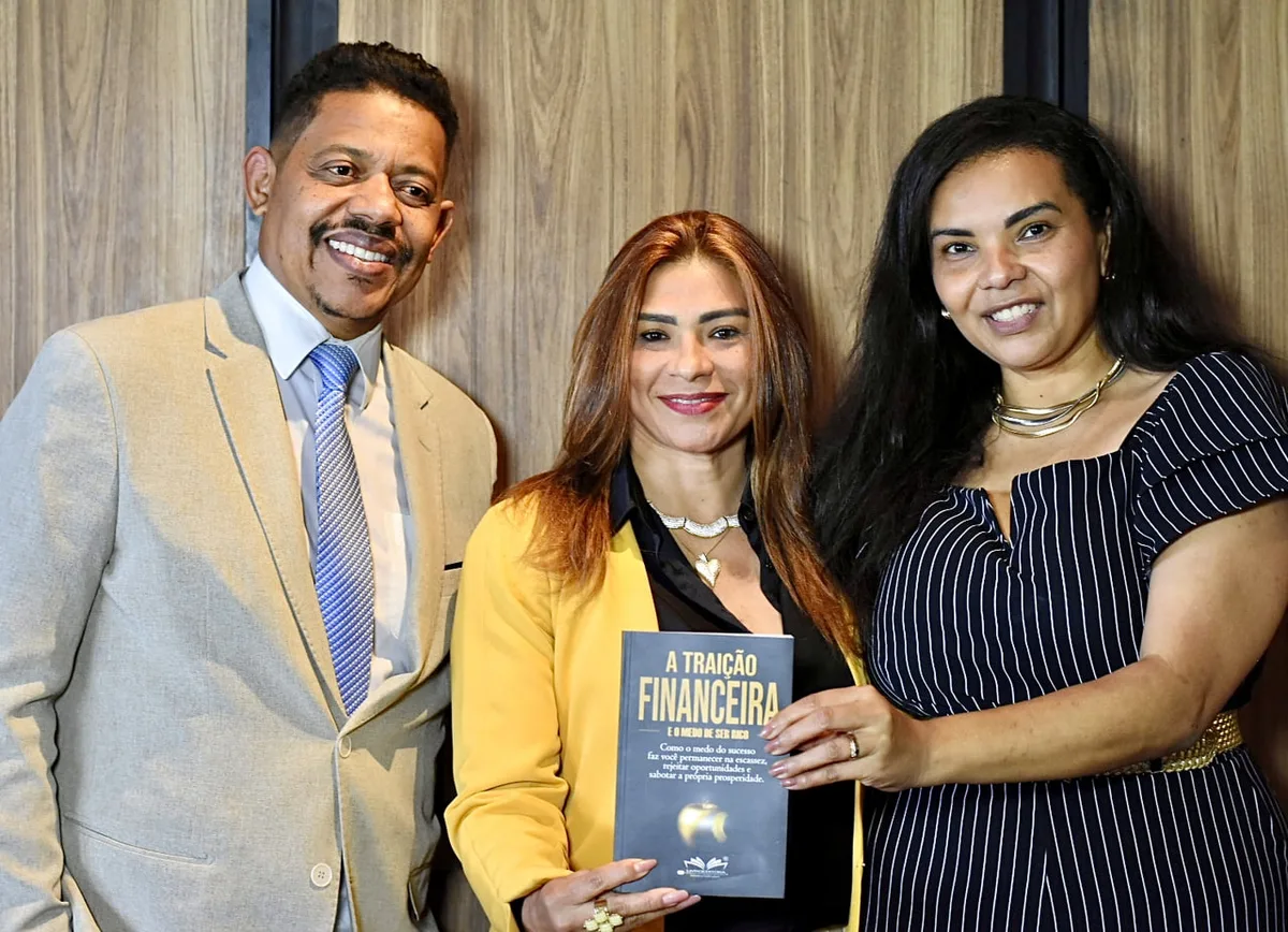 Lançamento do livro A Traição Financeira e o Medo de Ser Rico