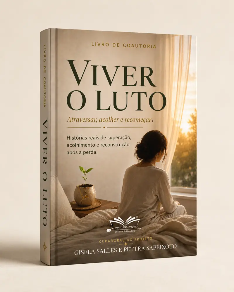 Capa do livro Viver o Luto, publicado pela Livro Editora