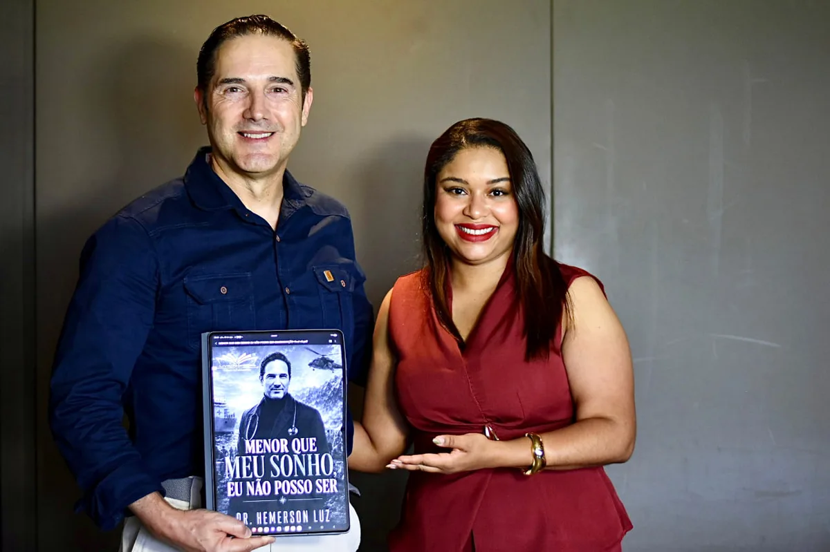 Dr. Hemerson Luz apresenta o livro digital Menor que meu sonho, eu não posso ser