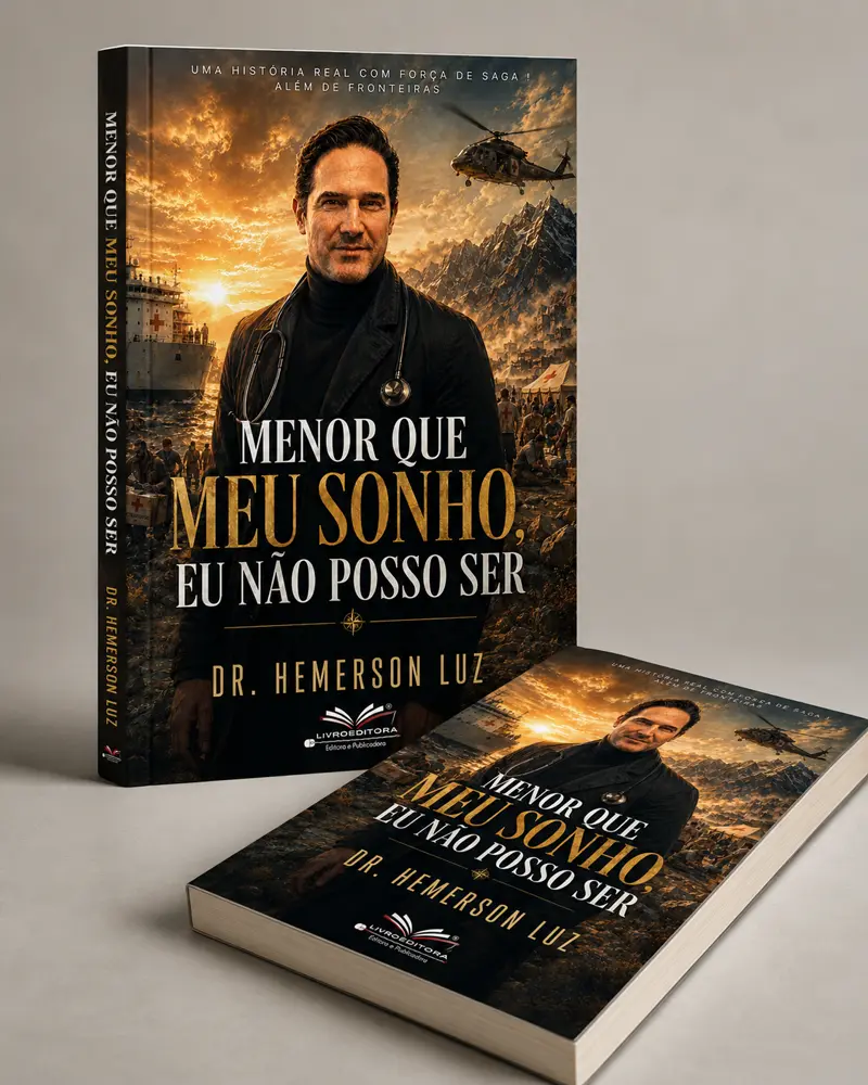 Capa do livro Menor Que Meu Sonho, Eu Não Posso Ser, publicado pela Livro Editora